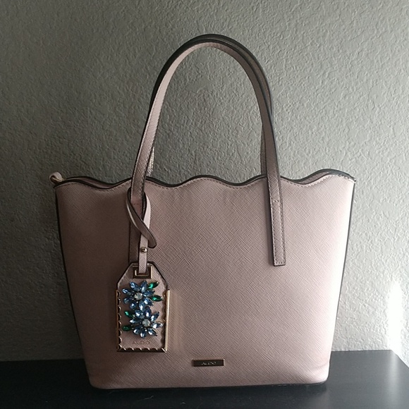 aldo pink tote bag